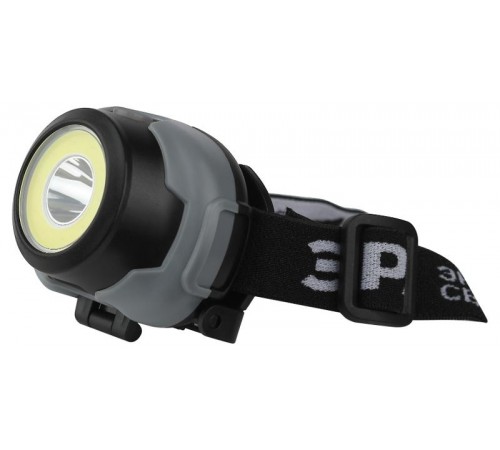 Фонарь налобный светодиодный GB-710 на батарейках, 3 режима, 5 Вт, СОВ, 3хААА, Криптон  Б0052752  ЭРА