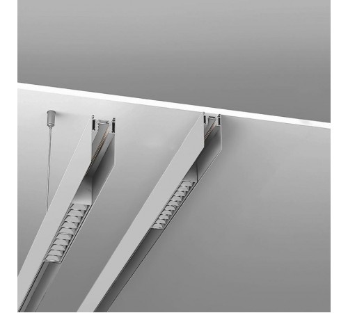 Шинопровод для низковольтных трековых светильников, белый, 1м накладной/подвесной, CABM1000  41960  FERON