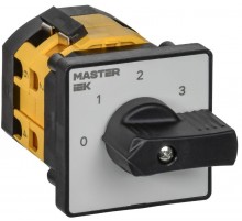 Переключатель кулачковый стандартная рукоятка 10А схема 108  MI-CS10-010-108  IEK