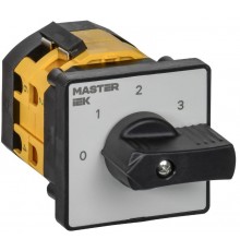 Переключатель кулачковый стандартная рукоятка 10А схема 108  MI-CS10-010-108  IEK