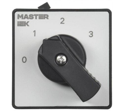 Переключатель кулачковый стандартная рукоятка 10А схема 108  MI-CS10-010-108  IEK
