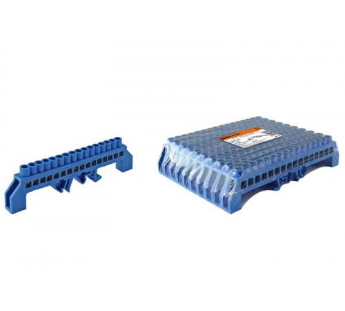 Шина "N" нулевая в изоляторе на DIN-рейку 8x12мм 16 групп   SQ0801-0081  TDM