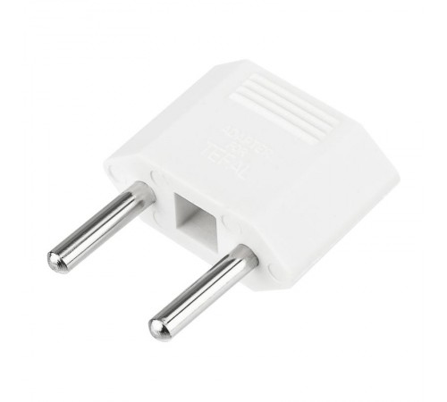 Сетевой переходник плоский "Тефаль" белый  11-1041  REXANT