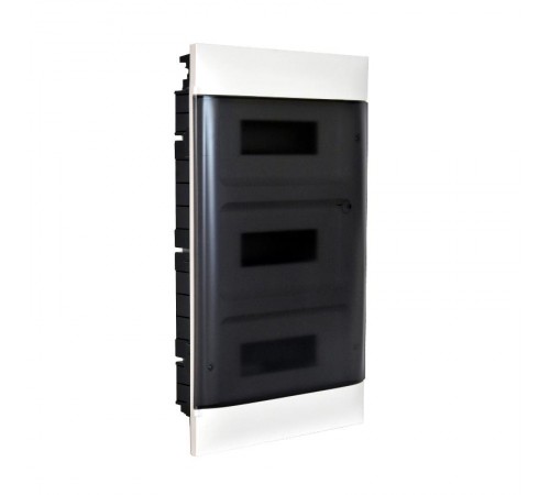 Practibox S Пластиковый щиток Встраиваемый (в полые стены) 3X12 Дымчатая дверь  135573  Legrand