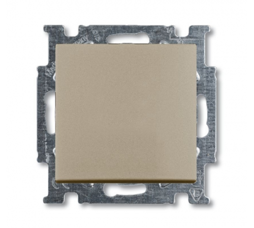 ABB Basic 55 Шампань Переключатель 1-клавишный  1012-0-2169   2CKA001012A2169  ABB