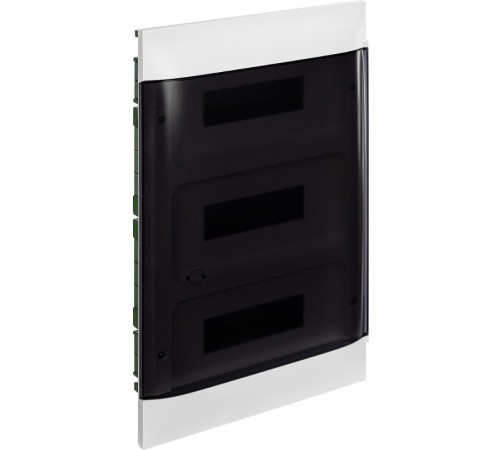 Practibox S Пластиковый щиток Встраиваемый (в полые стены) 3X12 Дымчатая дверь  135573  Legrand