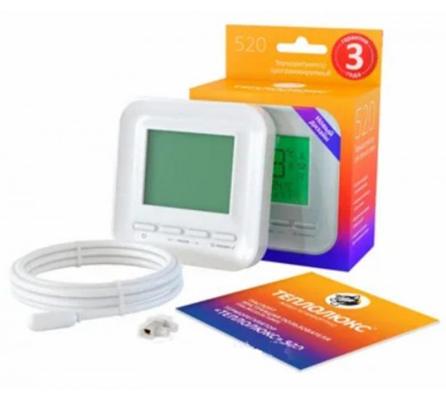 Терморегулятор "Теплолюкс" 520 белый  100035575700  Теплолюкс