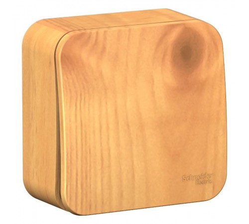 Blanca Ясень О/У с изолирующей пластиной Ясень Выключатель 1-клавишный 10А, 250B  BLNVA101015  SE