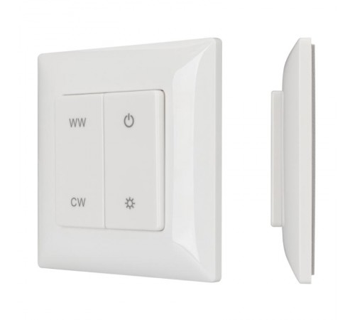 Панель SMART-P48-MIX-P-SUF (3V, 1 зона, Knob, 2.4G) (Arlight, Пластик)  028302  Arlight