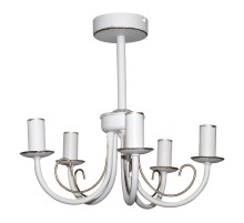 Светильник "Рустика" 253 бел.патина НСБ 01-5х60-123 Е14  1005404245  Элетех