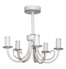 Светильник "Рустика" 253 бел.патина НСБ 01-5х60-123 Е14  1005404245  Элетех