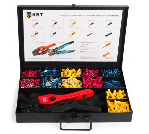 Набор изолир. наконечников М-950-1   75488  КВТ