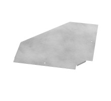 Крышка угла горизонтального 90 градусов Профи INOX (AISI 304) 600 (1,0 мм)  PR16.16915  Промрукав