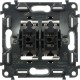 Valena Мех IN'MATIC Переключатель 2-клавишный 10А 250В  752028  Legrand