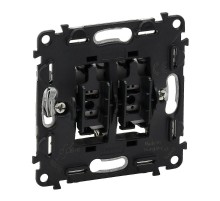 Valena Мех IN'MATIC Переключатель 2-клавишный 10А 250В  752028  Legrand