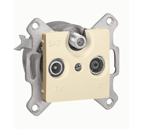 Cariva Сл. кость Розетка TV-FM-SAT оконечная  773737  Legrand