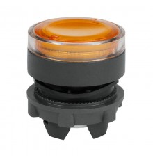 Головка кнопки OptiSignal D22 A5-PL-5 с подсветкой желтая пластик ZB5AW353 332308 КЭАЗ