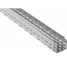 ESCA Лоток перфорированный 100х100х3000 RAL 9016  CLPK10-100-100-3  IEK