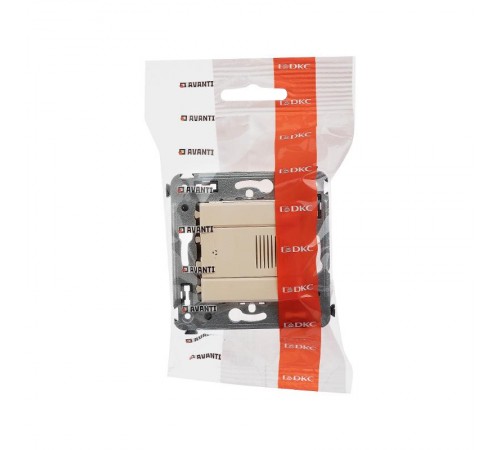 Звонок в стену, "Avanti", "Ванильная дымка"  4405193  DKC