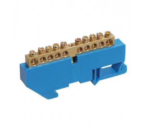 Шина N ноль на DIN-изоляторе ШНИ-8х12-12-Д-С  YNN10-812-12D-K07  IEK