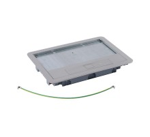 Крышка для напольной коробки нерж.8/12М  088003  Legrand