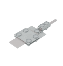 Универсальный контрольный соединитель полоса до 30 мм пруток  5-8 мм CU  UKS-B30-D5-8 CU  КМ-профиль