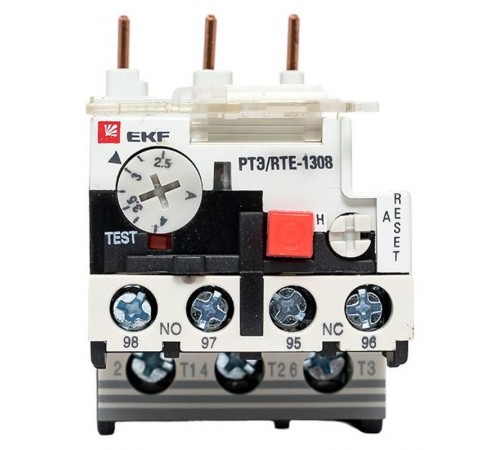 Реле тепловое РТЭ-1308 2,5-4А EKF PROxima  rel-1308-2.5-4  EKF