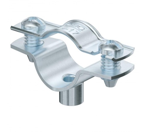 Крепежная скоба дистанционная 14-17 мм (с резьбовым соединением M6) с гальваническим покрытием  1362417  OBO Bettermann