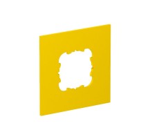 Накладка блока питания VH для монтажа устройств, 95x95 мм (желтый) (VH-P2)  6109834  OBO Bettermann