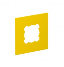 Накладка блока питания VH для монтажа устройств, 95x95 мм (желтый) (VH-P2)  6109834  OBO Bettermann