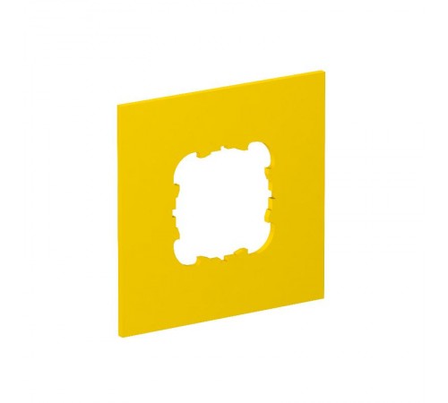 Накладка блока питания VH для монтажа устройств, 95x95 мм (желтый) (VH-P2)  6109834  OBO Bettermann