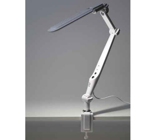 Светильник настольный NLED-496-12W-W светодиодный на струбцине белый  Б0052766  ЭРА
