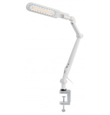 Светильник настольный NLED-496-12W-W светодиодный на струбцине белый  Б0052766  ЭРА