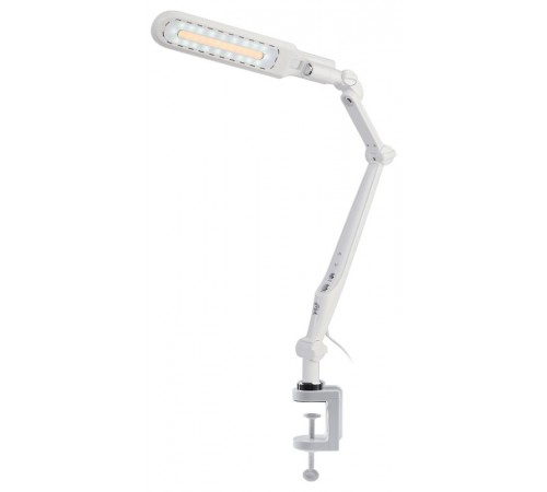 Светильник настольный NLED-496-12W-W светодиодный на струбцине белый  Б0052766  ЭРА
