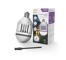 Антимоскитная Лампа светодиодная Mosquito, 6Вт, E27, 1/40  GMQ01  Gauss