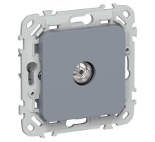 FLITE Розетка TV экран. оконечная тип M РТВм-1-1-1-ФлМ маренго  FI-A13-O-K35  IEK