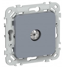 FLITE Розетка TV экран. оконечная тип M РТВм-1-1-1-ФлМ маренго  FI-A13-O-K35  IEK