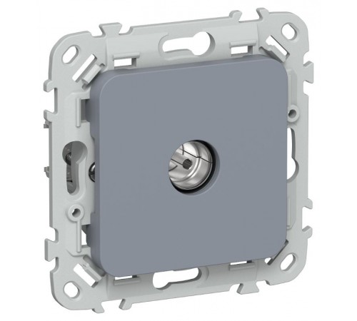 FLITE Розетка TV экран. проходная тип M РТВм-1-1-2-ФлМ маренго  FI-A13-P-K35  IEK