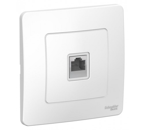 Blanca Белый С/У Розетка компьютерная RJ45  BLNIS045001  SE
