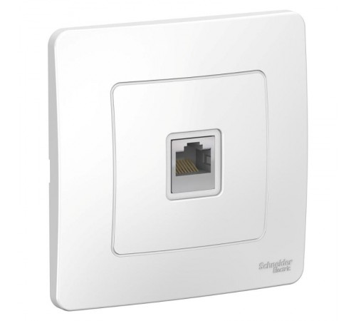 Blanca Белый С/У Розетка компьютерная RJ45  BLNIS045001  SE