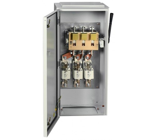 Ящик с рубильником и предохранителем ЯРП-630А-1 У1 IP54  YARP-630-1-54  IEK