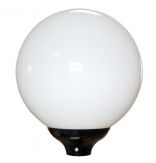 Светильник "Шар" 400 Б НТУ 06-200-01 опал пк IP55/корпус Б175 конический черный ф60  1030480090  Элетех