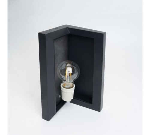 Светодиодный светильник аритектурный 230V E27, DH501, черный (на стену)  11685  FERON