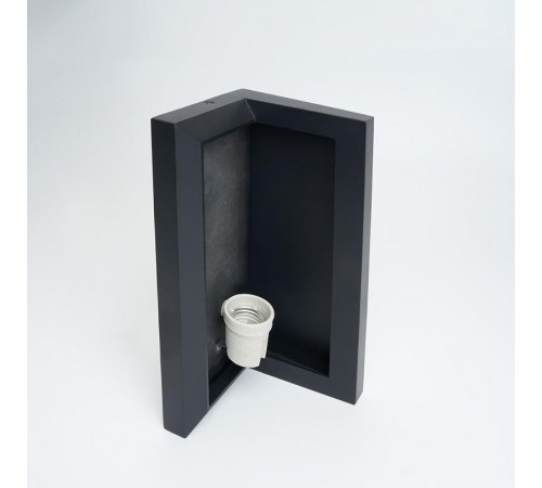 Светодиодный светильник аритектурный 230V E27, DH501, черный (на стену)  11685  FERON