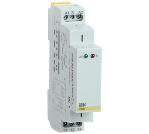 Импульсное реле ORM. 1 конт. 12-240 В AC/DC  ORM-01-ACDC12-240V  IEK