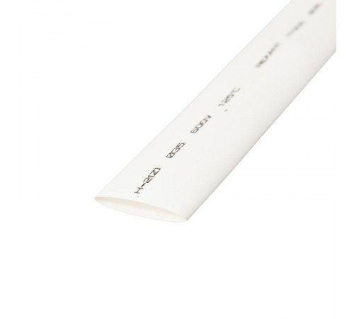 Термоусадочная трубка 35,0/17,5 мм, белая, упаковка 10 шт. по 1 м  23-5001  REXANT