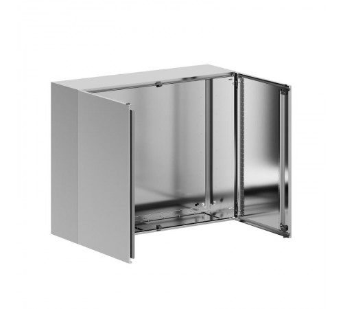 Корпус навесной STH с М/П двухдверный из нержавеющей cтали AISI316 ВхШхГ 800х1000х300 мм, с фланцем  R5STH0813F-316  DKC