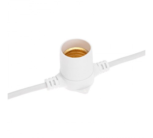 Белт-Лайт 20 м, белый каучук, шаг 50 см, 40 патронов, IP44  331-334  NEON-NIGHT