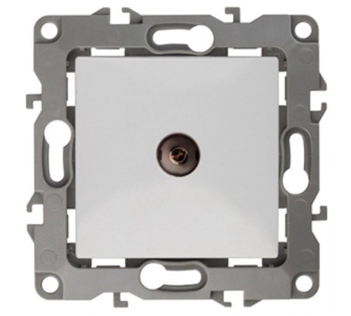 Розетка TV 12-3101-01 одиночная,  белый  Б0014705  ЭРА
