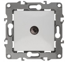 Розетка TV 12-3101-01 одиночная,  белый  Б0014705  ЭРА